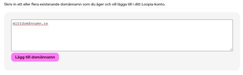 Hur flyttar jag min domän till Loopia – SupportWiki SE